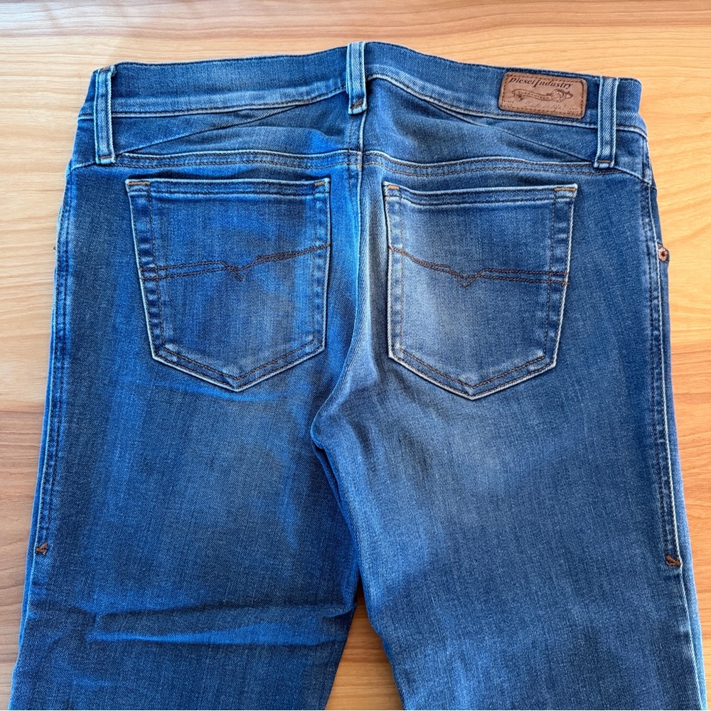 Diesel Getlegg Women’s Jeans W28 L34 Wash 0730E - Picture 4 of 10
